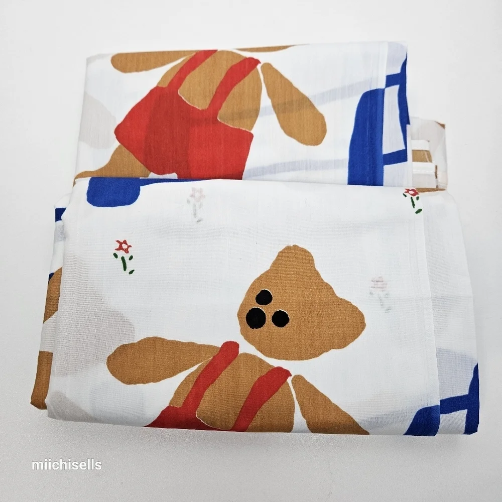 Springmaid Vintage Sheet Teddy Bear